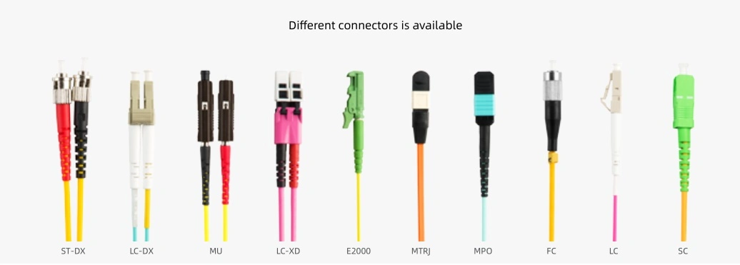 Multimode Fiber Optic/Optical Jumper Cable MPO/Mpt Patch Cable, Om3 Optic Cable Patch Cord