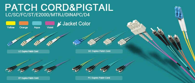 Dys Supply Simplex Duplex LC -LC Om3 Optical Fiber 3m Patch Cord