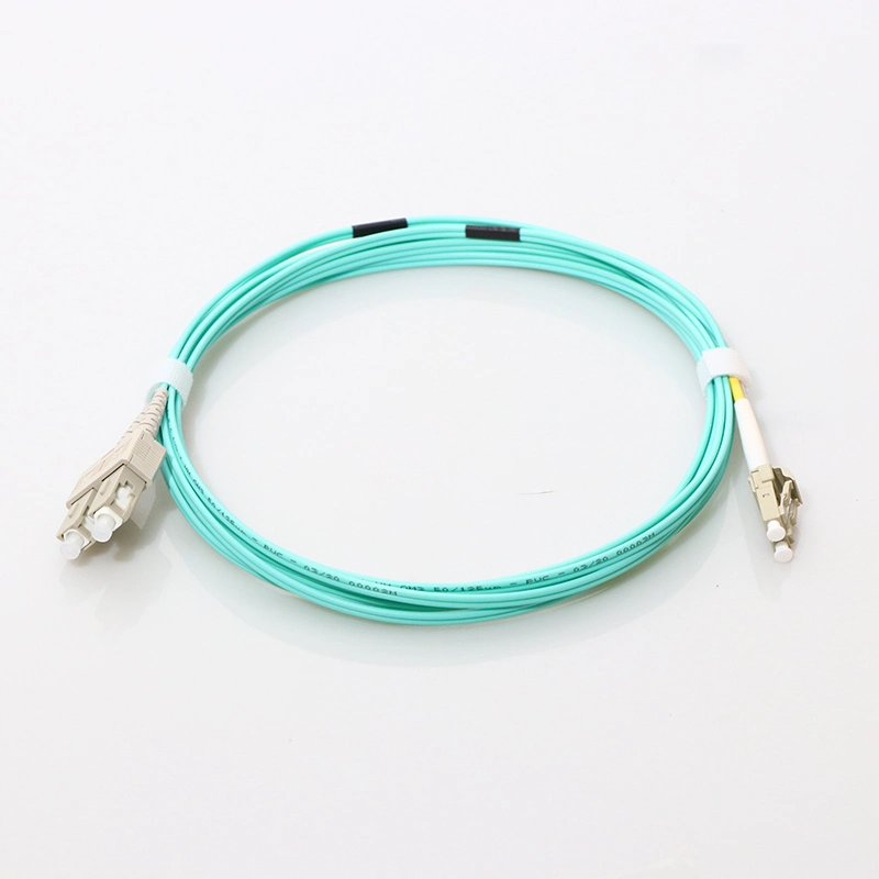 Dys Supply Simplex Duplex LC -LC Om3 Optical Fiber 3m Patch Cord