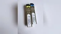 Module émetteur-récepteur optique Wdm SFP à Fiber unique compatible Cisco/H3c/Huawei/Juniper, 1.25g Bidi 20km 1310nm Tx/1550nm Rx